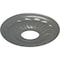 Ekena Millwork Blackthorn Ceiling Medallion (Fits Canopies up to 4 7/8"), 11 3/4"OD x 3 5/8"ID x 1"P, Silver CM11BLSLS - alternate 5